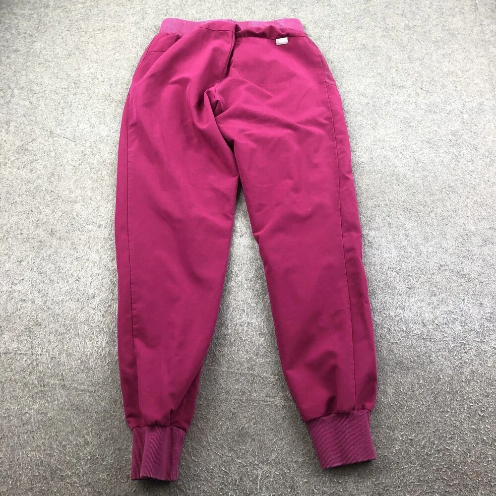 FIGS Scrub Pants Womens XS Pink Technical Collection Jogger Drawstring Nurse